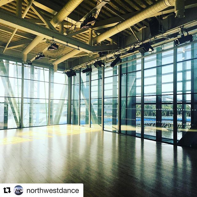 @northwestdance with @get_repost
・・・
Our beautiful studios @the_lowry ready to welcome prospective new students for today’s Centre for Advanced Training Auditions @natdancecatuk