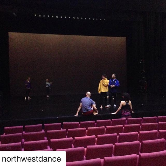 @northwestdance with @get_repost
・・・
Joss’ group spacing out on the stage! Second show tonight at the @the_lowry @natdancecatuk @jossarnottdance