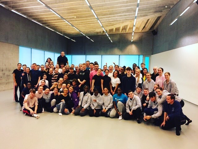 96 students from across the National Centres for Advanced Training in Dance are spending three days together at Audition Toolkit. Day one – @trinitylaban, day two – @theplacelondon, and day three at @northern_school. Follow the hashtag to follow our journey! @educationgovuk